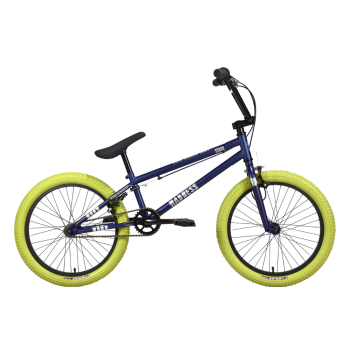 Велосипед BMX Stark Madness 1 2024 сине-желтый