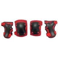 Набор защиты Tech Team Safety line 400 красный (размер M)